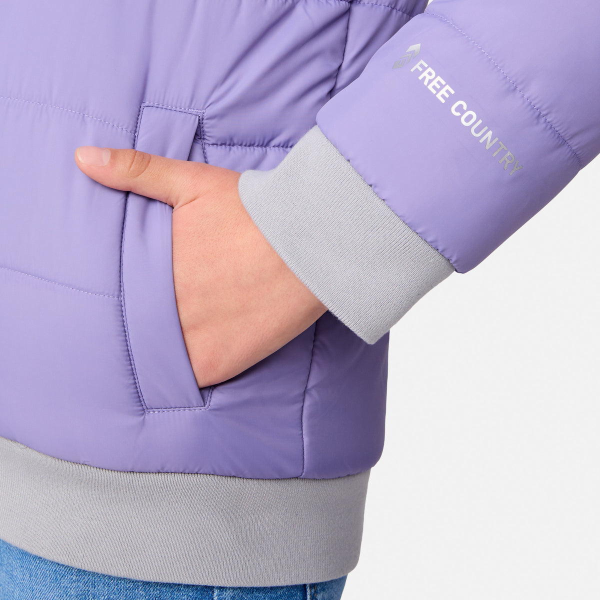Girls' Poofie Reversible Puffer Jacket