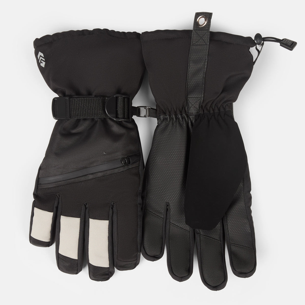 Men's Ski Glove with Strap